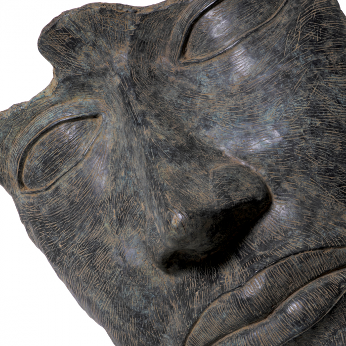 Statuie Head Heros, finisaj din bronz , Dims: L. 30.5 | W. 69 | H. 95  (CM) [5]