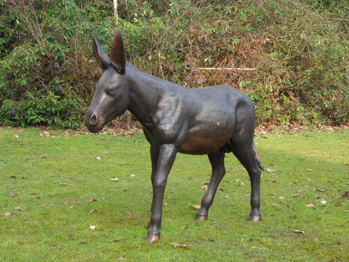 Statuie magar, Bronz, 113 X 34 X 123 cm [2]