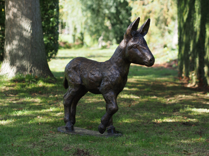 Statuie magar, Bronz, 120 X 40 X 90 cm [3]