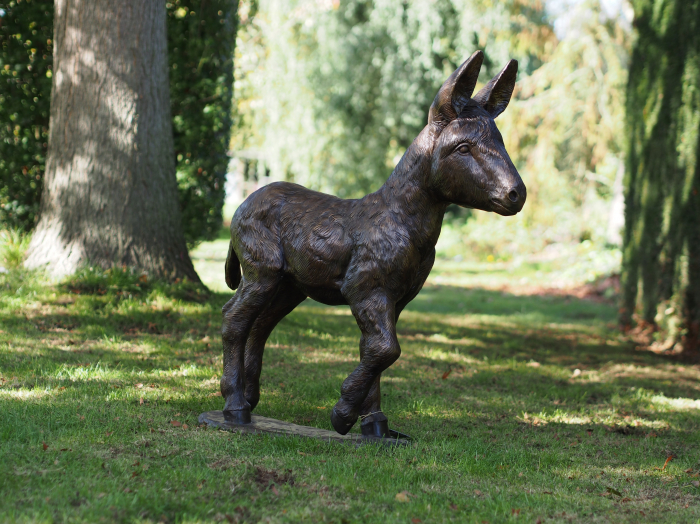 Statuie magar, Bronz, 120 X 40 X 90 cm [2]