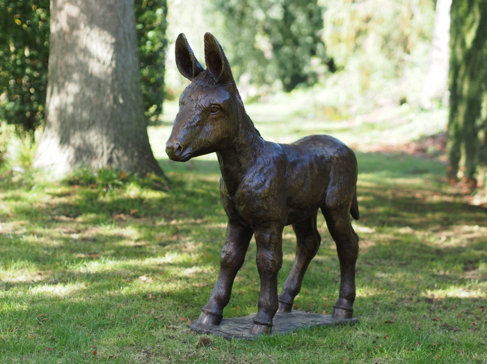 Statuie magar, Bronz, 120 X 40 X 90 cm [4]