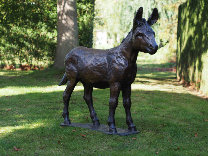 Statuie magar, Bronz, 120 X 40 X 90 cm