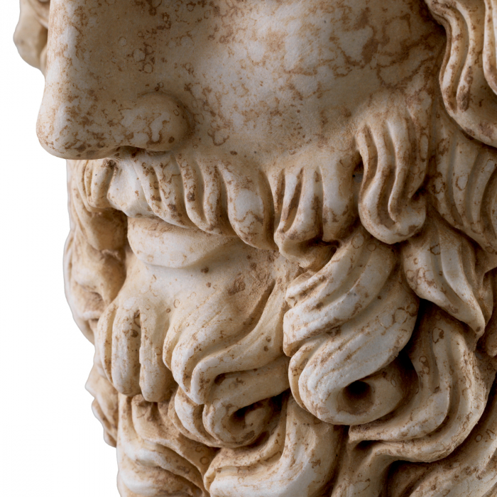 Statuie Zeus marmura aspect antic, Dims: W. 26 | D. 20 | H. 40  (CM) [6]