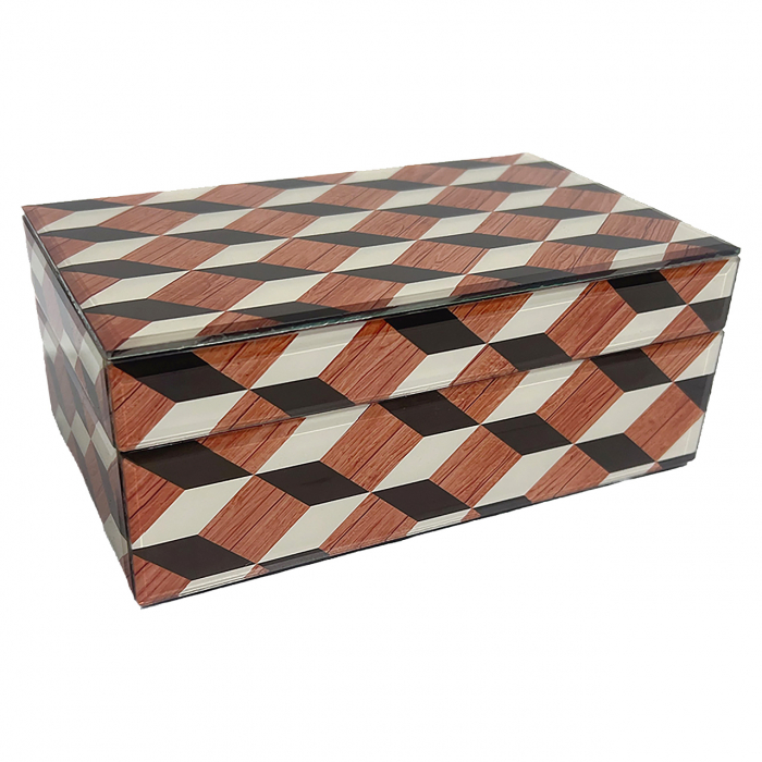 Cutie pentru bijuterii/depozitare Chady mică (Multicolor / culori mixte), Dims: 8.0 x 20.0 x 12.0 cm [1]