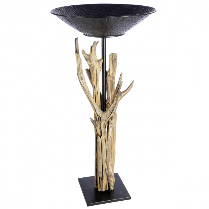 Suport, bol, Metal, negru, culori naturale, PU 2, H 75 cm, D 37 cm [2]
