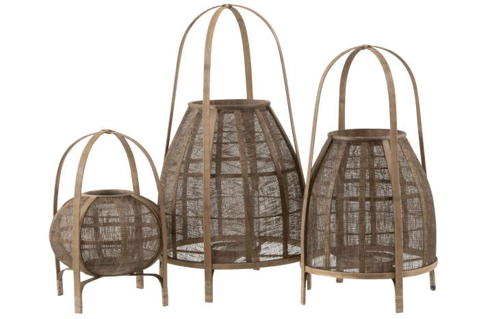 Suport de lumânare, HOOD BAMBOO, L [4]