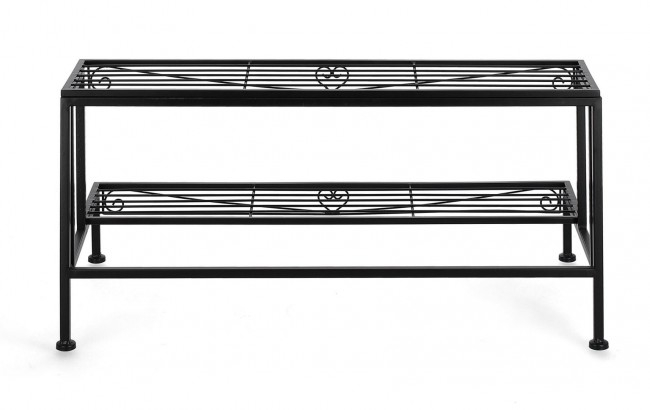 Suport Flori Alisha, Negru 75X36,5H [3]