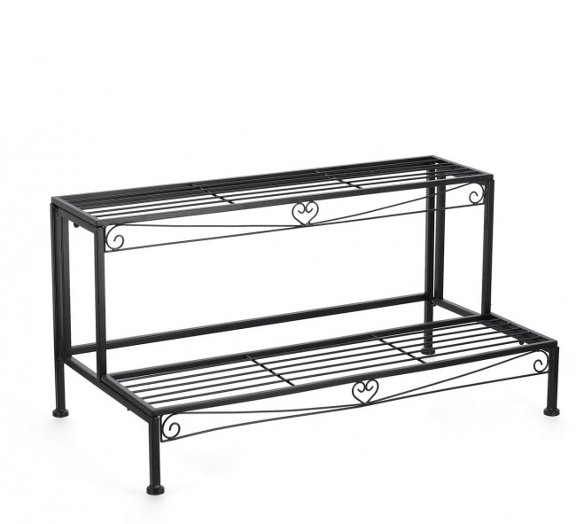 Suport Flori Alisha, Negru 75X36,5H [1]