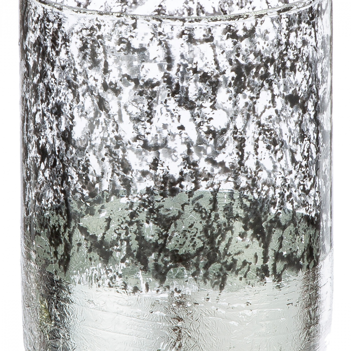 Suport lumanare, cilindric, Opulence, Sticlă, negru, PU 4, H. 13 cm, D. 10 cm [2]