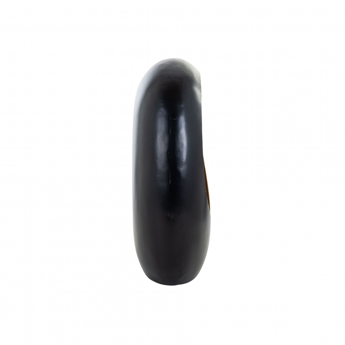 Suport lumanare Civan, Fier, Negru/Auriu, 29x21x10 cm [6]