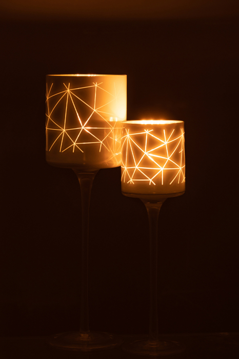 Suport lumânare, cu picior, Milano L [6]