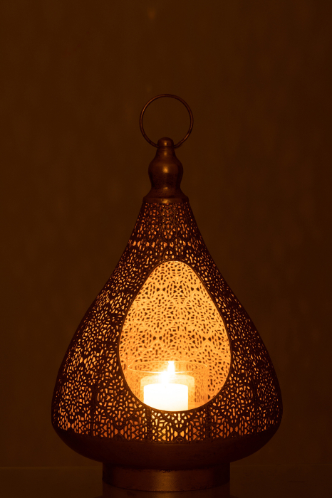 Suport lumânare, Eastern, Metal L [4]