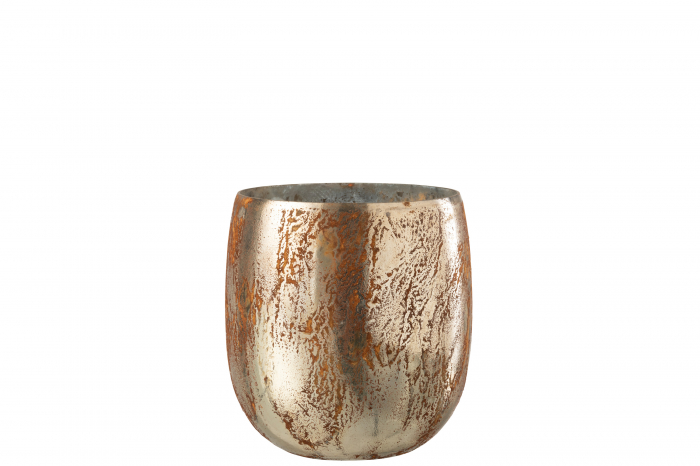 Suport lumanare Glass, Sticla, Multicolor, 16x16x16 cm [2]