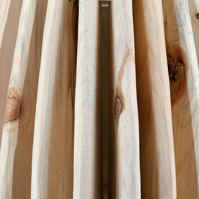 Suport lumanare, Koivu, Lemn, ecru, PU 2, H. 25 cm, D. 19 cm [2]