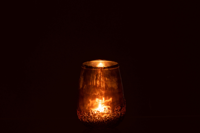 Suport lumânare, Mirror Auriu S [3]