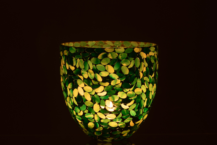 Suport lumânare, Mozaic Azure L [4]