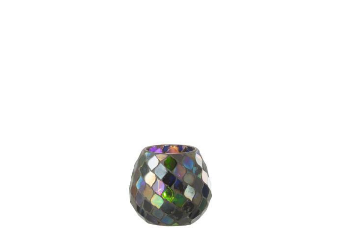 Suport lumânare, Mozaic Violet M [2]