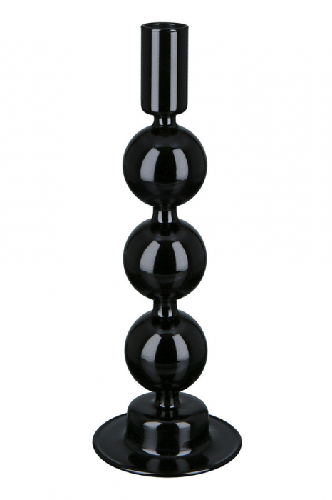 Suport lumanare, RONDO, Sticla, 23X8 cm [2]