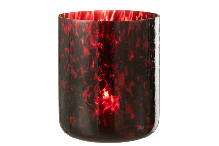 Suport lumânare, Spotted Rosu Xl [2]