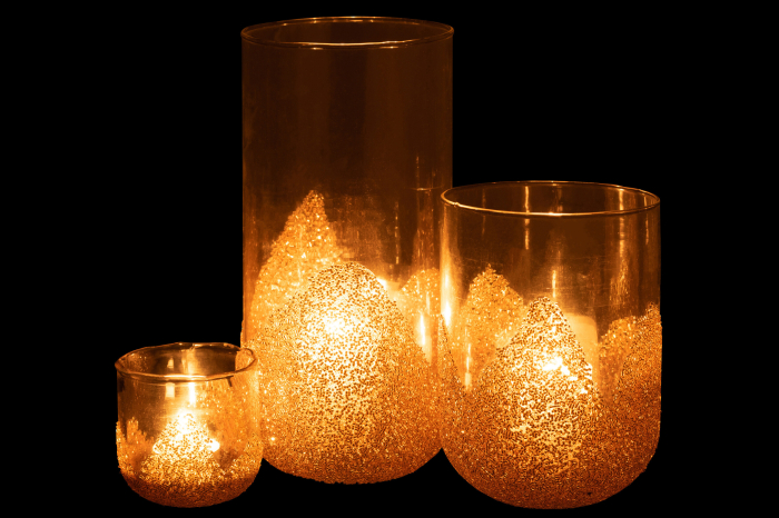 Suport lumânare, Strass L [6]