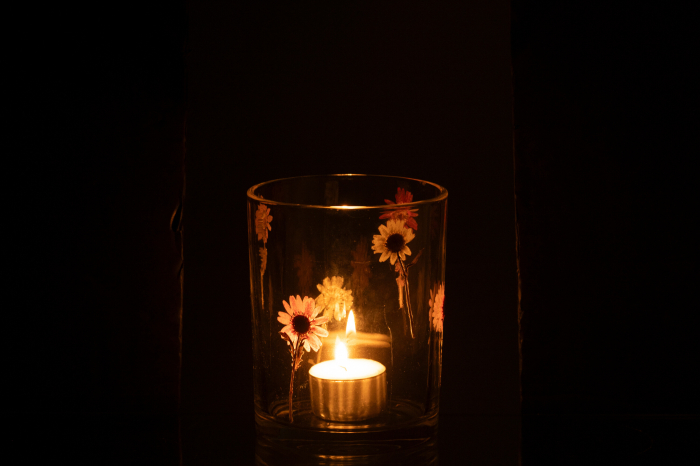 Suport lumanare, Tealight, Peggy, Flori, L, L 10| W 10| H 12.5 cm [3]