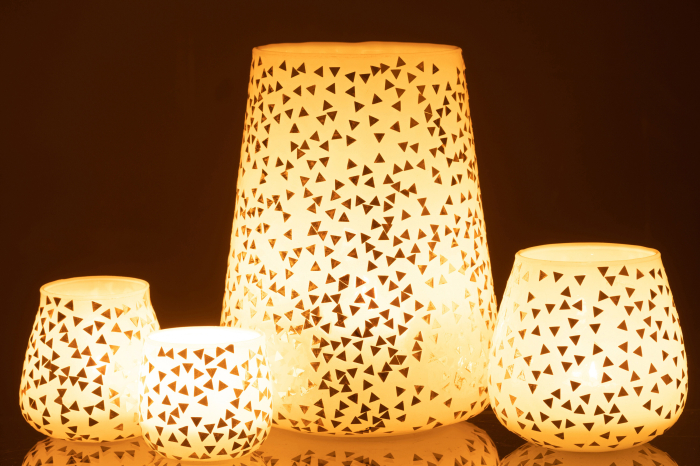 Suport lumânare, Triunghi Xl [6]