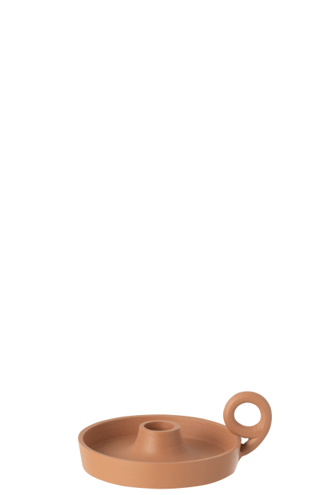 Suport lumanari, Aluminiu, Maro, 15.5x12x5 [2]