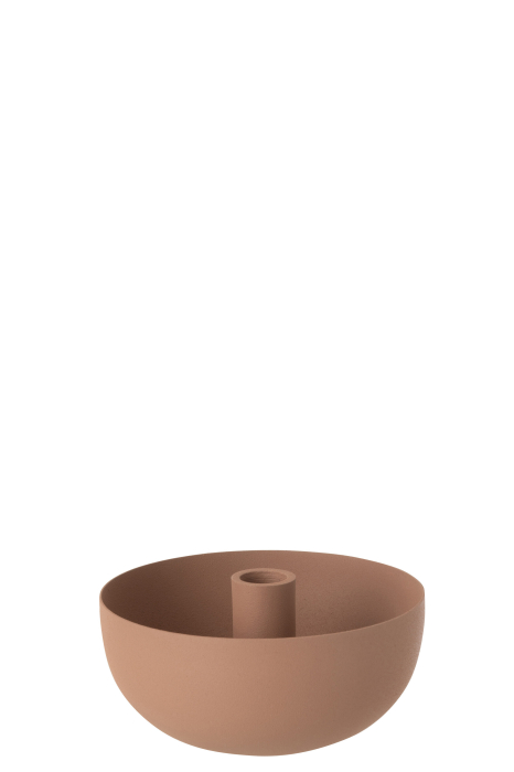 Suport lumanari, Metal , Roz, 15.5x15.5x7.5 [2]