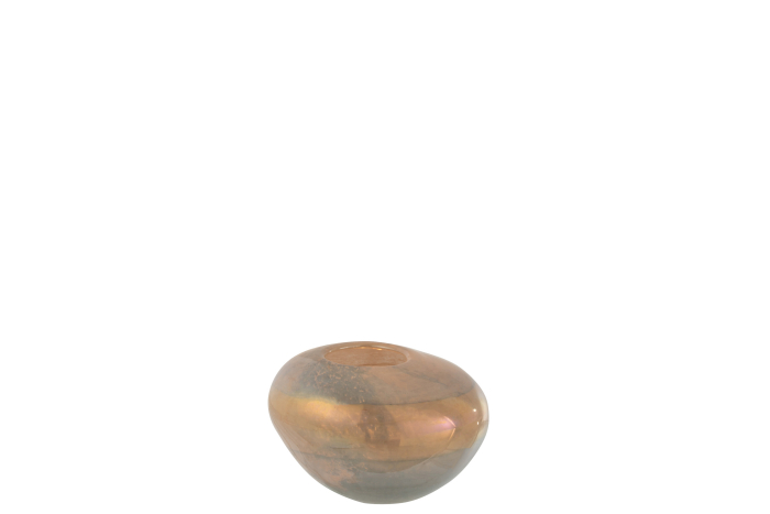 Suport lumanari, Sticla, Gri, 13.5x13.5x8.5 [3]