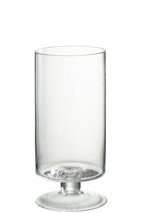 Suport lumanari, Sticla, Transparent, 16x16x33.5 [1]