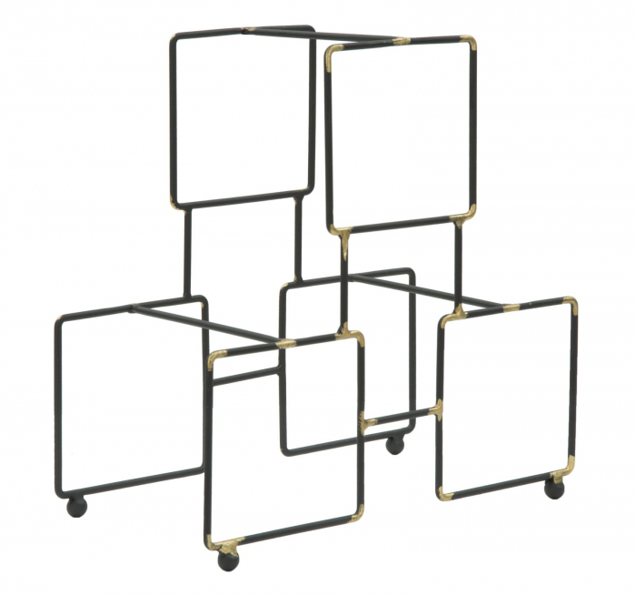 Suport pentru 3 sticle BRIGHT (cm) 25X15X27 [2]
