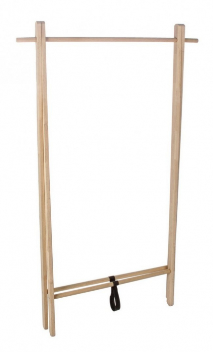 Suport haine Daiki, Lemn, Natural, 89x52x151 cm [3]