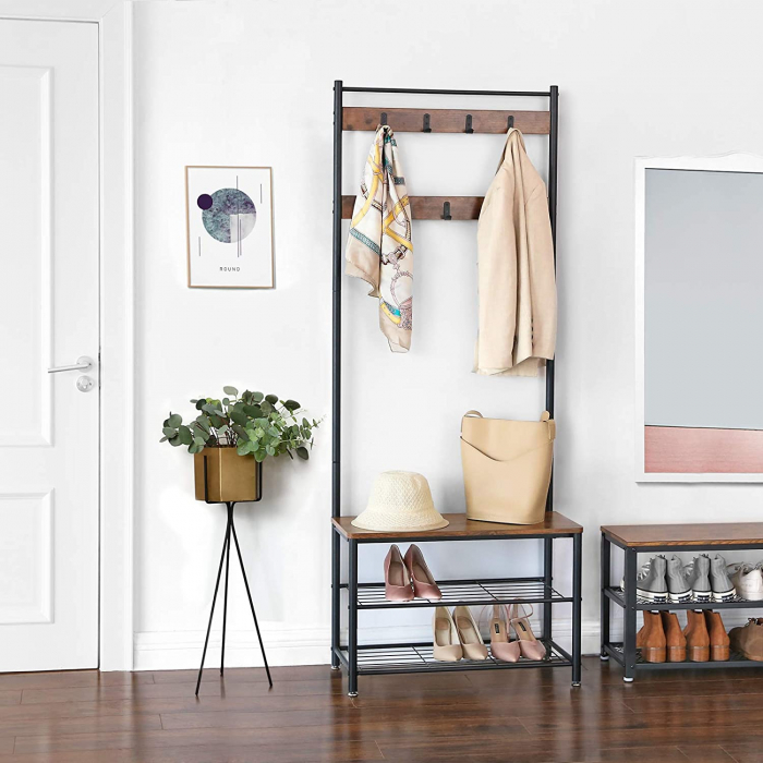 Suport pentru haine, SONGMICS, 70*32*175cm [4]