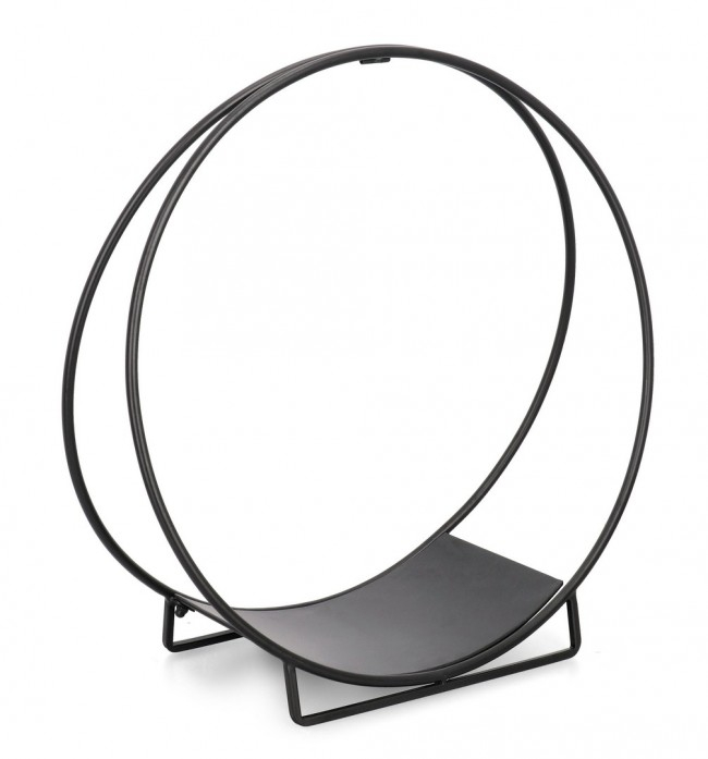 Suport pentru Lemne, Ronny, Negru D70X71H [1]