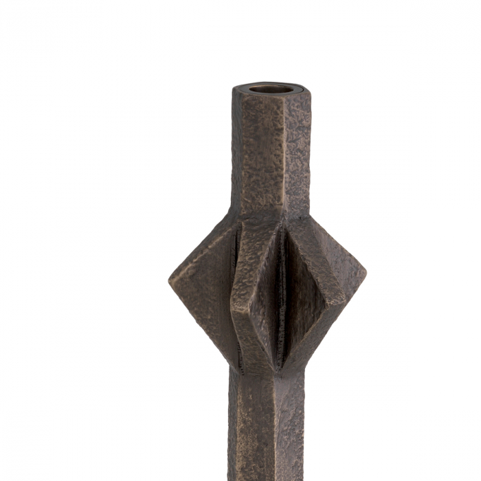 Suport pentru lumanare Conti L, finisaj bronz, Dims: L. 16.5 | W. 18.5 | H. 50  (CM) [7]