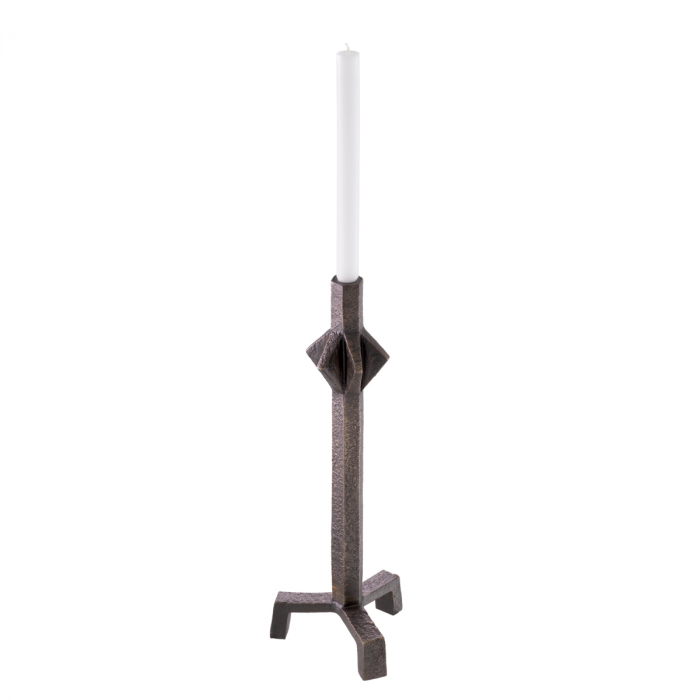 Suport pentru lumanare Conti L, finisaj bronz, Dims: L. 16.5 | W. 18.5 | H. 50  (CM) [4]