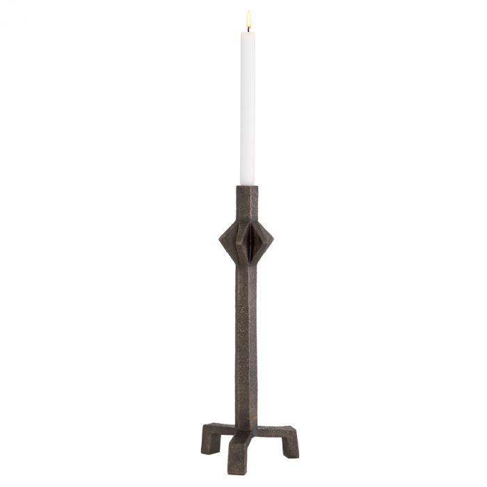 Suport pentru lumanare Conti L, finisaj bronz, Dims: L. 16.5 | W. 18.5 | H. 50  (CM) [5]