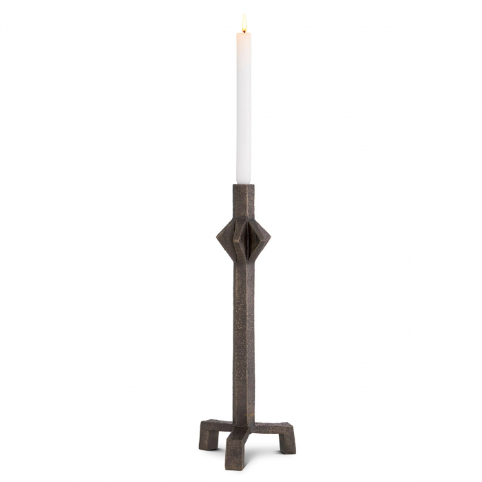 Suport pentru lumanare Conti L, finisaj bronz, Dims: L. 16.5 | W. 18.5 | H. 50  (CM) [1]