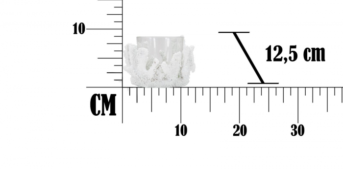 Suport pentru lumanare CORALLO (cm) Ø 12,5X9  [8]