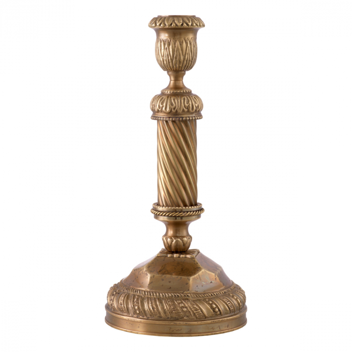 Suport pentru lumanari Carnier vintage finisaj alama S, Dims: Ø 11 | H. 24  (CM) [4]