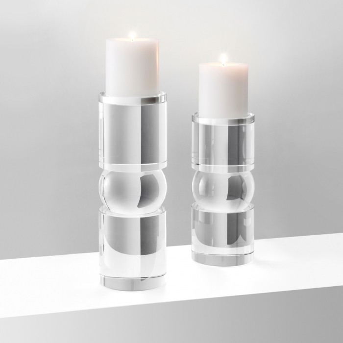 Suport pentru lumanari Earls Court L cristal, Dims: Ø 12.5 | H. 36  (CM) [2]