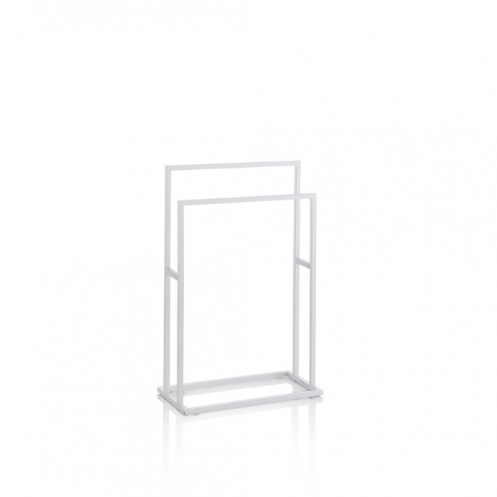 Suport pentru prosoape KOI, Metal, Alb, 48x24x78.5 cm lotusland.ro imagine noua elgreco.ro