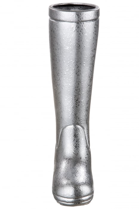 Suport pentru umbrele Boots, Ceramica, Argintiu, 26x45x11x cm [2]