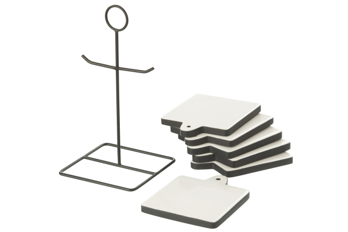 SuportPahare, Vik Lemn Alb/negru [4]