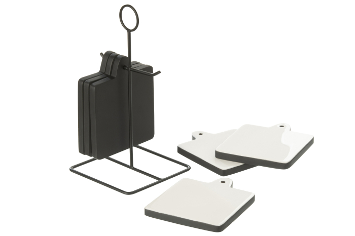 SuportPahare, Vik Lemn Alb/negru [3]