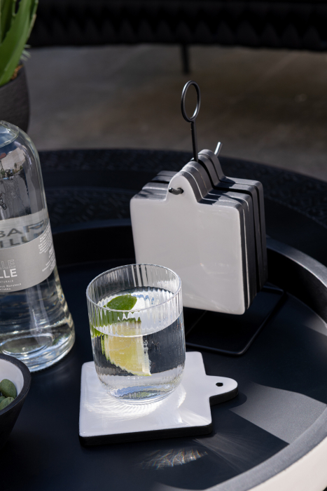 SuportPahare, Vik Lemn Alb/negru [1]