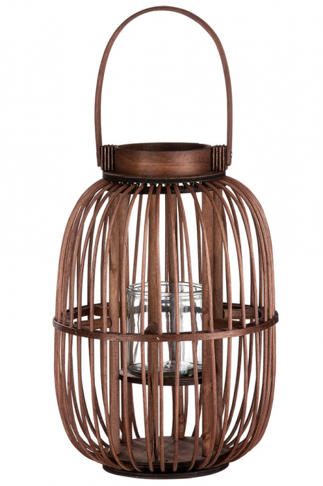 Suport lumanare, BOGOTA, Bamboo, 38X26 cm [2]