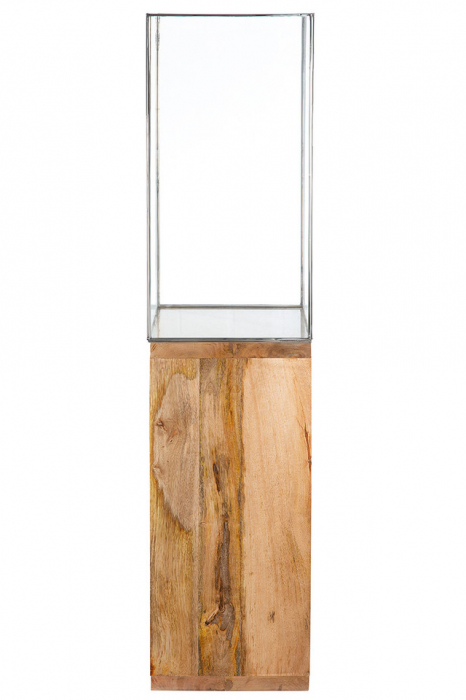 Suport lumanare, COLUMN, Lemn,  26X26X91 cm [3]