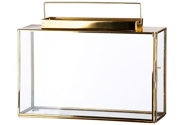 Suport lumanare, COZY, Metal, 8X30X22 cm [2]