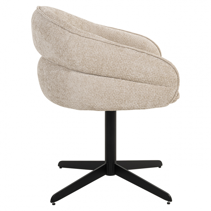 Scaun rotativ Angelina (Unicorn 11 crem), Dims: 78.0 x 62.0 x 61.0 cm [2]